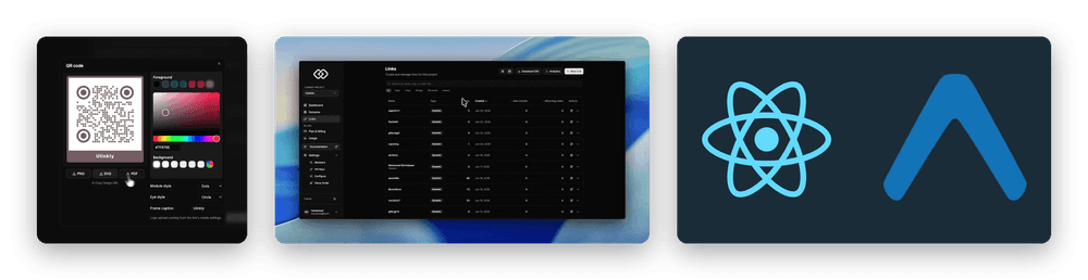 New Ulink.ly features: branded QR codes, CSV export, and React Native SDK